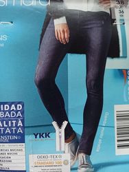 Джинсы esmara германия high waist 36 eu  наш 42-44 р