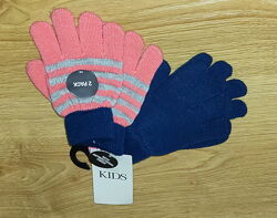 Трикотажні рукавички Marks&Spenser 2 пари