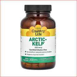 Йод Ламінарія арктична від Country Life 225мкг 300шт