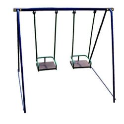 Качели двухместные уличные для всей семьи Бабочка-2 высокие