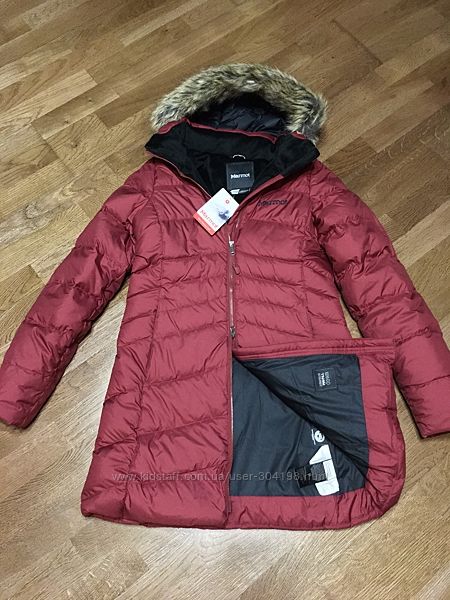 Marmot новый оригинал Пуховик куртка парка. Зимнее пуховое пальто S