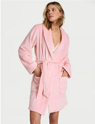 Короткий халат Short Cozy Robe M/L Victorias Secret