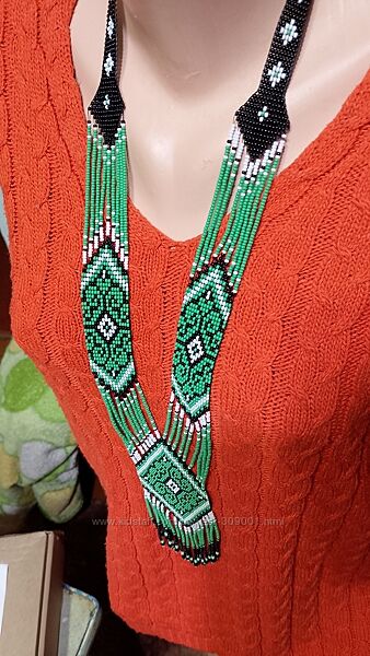 Гердан із бісеру  ручна робота 