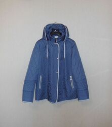 Супербатал Куртка-вітрівка нова стьобана Joulie collection 5xl з каптуро