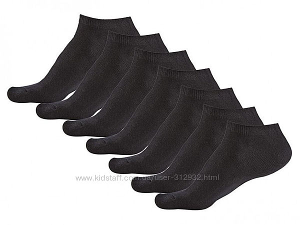 Мужские  носки короткие размер 39-42 черные  Livergy Германия