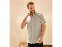 Мужская рубашка с коротким рукавом Livergy Германия. размер 39-40 М