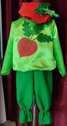 Костюм Бурячка, Редиса на хлопчика 116 розмір