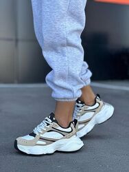 Жіночі кросівки масивні шкіряні новинка сезону