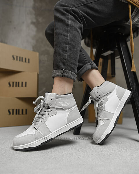 Зимові кросівки на хутрі шкіряні