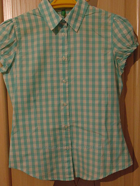 Рубашка Benetton р. 158-160 см.