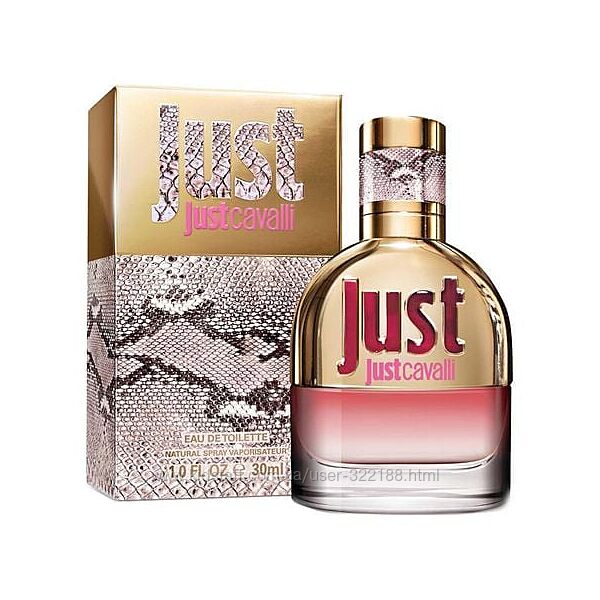 Roberto cavalli just cavalli for her туалетна вода жіноча, 50 мл