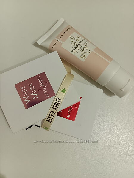 Набор крем для рук asquith and somerset два пробника парфюмов alyssa ashle