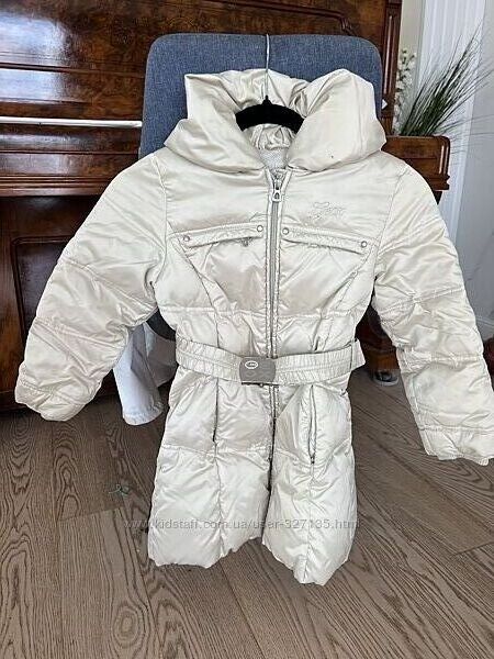 Пальто пухове geox 5-6р
