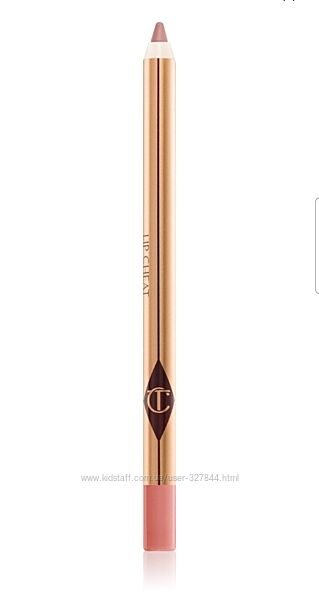 Стійкий олівець для губ charlotte tilbury відтінку pillow talk fair