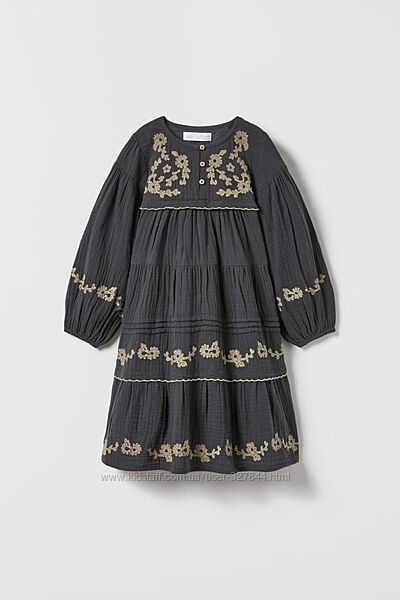 Сукня  - вишиванка Zara Зара на ріст 150-160
