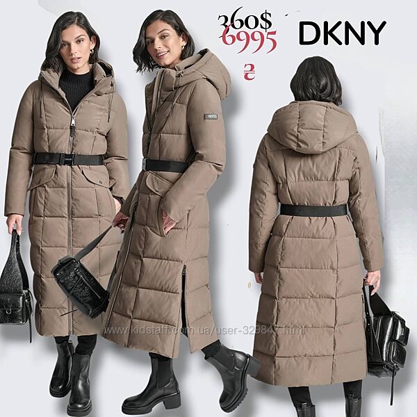 DKNY. Пуховик жіночий