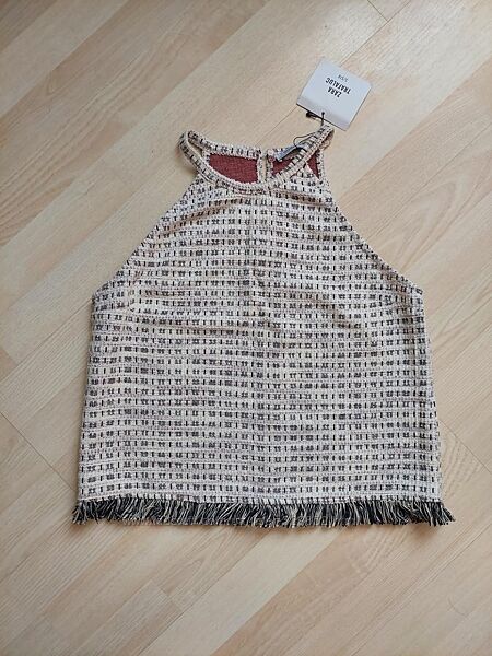 Твідовий топ Zara