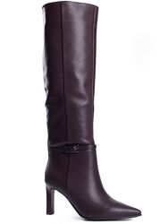 Кожаные ботфорты Fabio Monelli