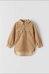 Вельветовая рубашка фирмы ZARA размер 164