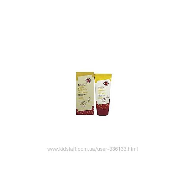 Санскрін з равликовим фільтратом FarmStay Visible Difference Snail Sun Crea