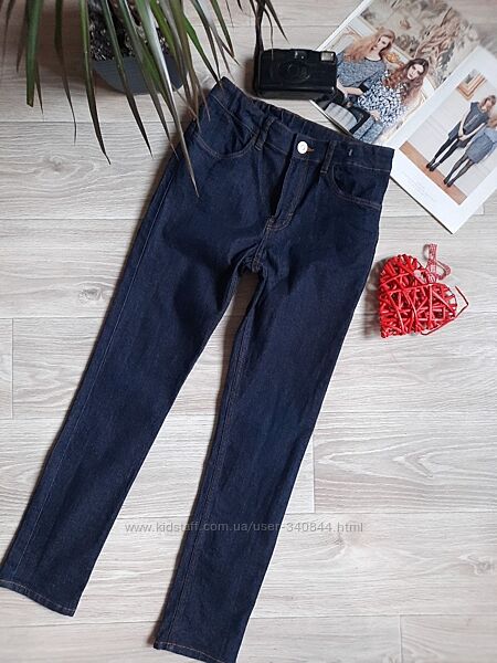 Отличные джинсы скинни 11-12 л 152 см H&M