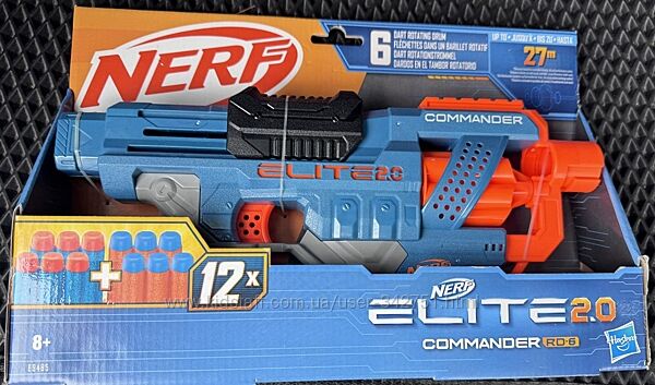 Бластер Hasbro Нерф Еліт Командор Nerf Elite 2.0  Disruptor Blaster