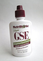 NutriBiotic, Жидкий концентрат GSE , экстракт семян грейпфрута 59, 118 мл