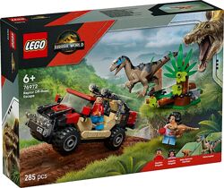 Конструктор Lego Jurassic World Побег по бездорожью от раптора 76972