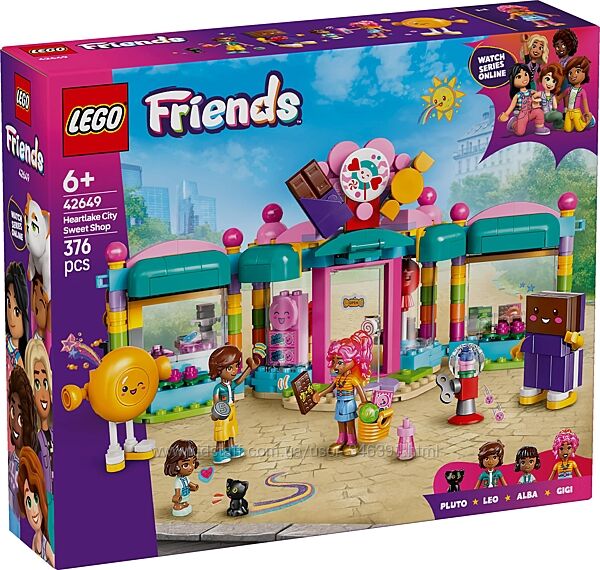 Конструктор Lego Friends Кондитерская Хартлейк Сити 42649