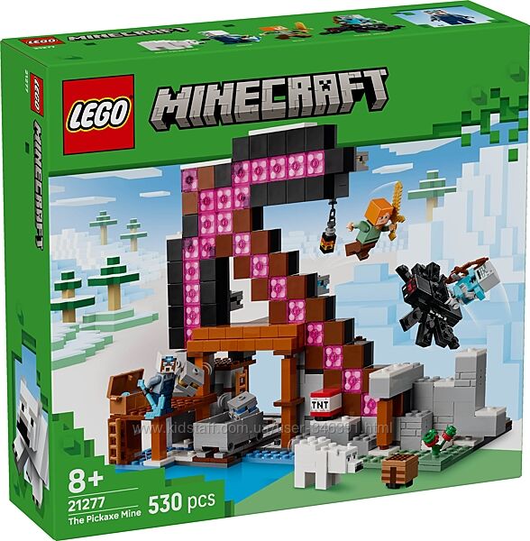 Конструктор Lego Minecraft Шахта-кирка 21277