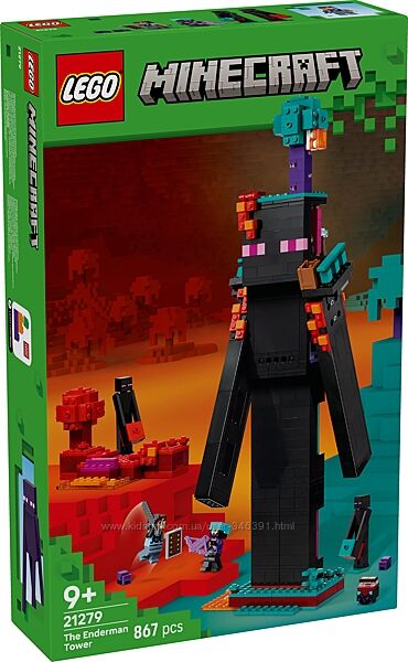 Конструктор Lego Minecraft Башня Эндермена 21279