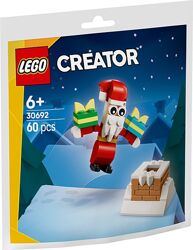 Конструктор Lego Creator Веселье на Рождество дымоход и Санта 30692
