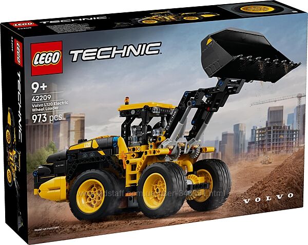 Конструктор Lego Technic Колесный погрузчик Volvo L120 Electric 42209
