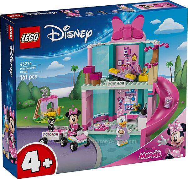 Конструктор Lego Disney Гостиница для домашних животных Минни 43274