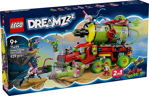 Конструктор Lego Dreamzzz Грузовик Матео с аэрозольной краской 71499