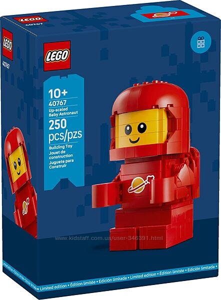 Конструктор Lego Exclusive Увеличенная минифигурка Малыш-астронавт 40767