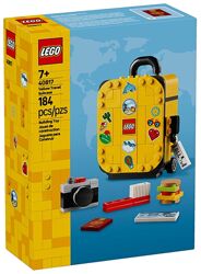 Конструктор Lego Exclusive Желтый дорожный чемодан 40817