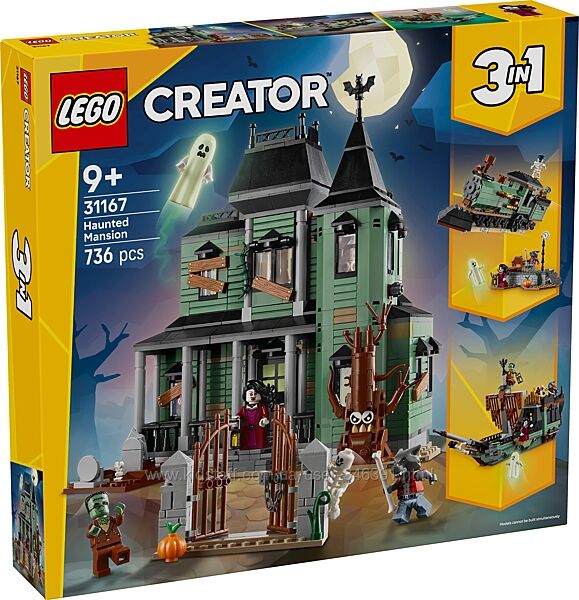 Конструктор Lego Creator Особняк с привидениями 31167