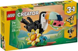 Конструктор Lego Creator Дикие животные тропический тукан 31173