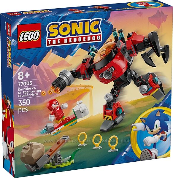 Lego Sonic the Hedgehog Наклз против Эгг-сокрушителя Др. Эггмана 77005
