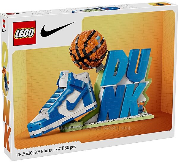 Конструктор Lego Exclusive Nike Dunk 43008