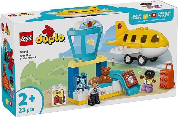 Конструктор Lego Duplo Впервые в аэропорту 10443