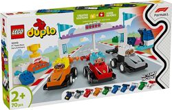 Конструктор Lego Duplo Гоночные машины и пилоты команды F1 10445