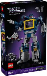 Конструктор Lego Icons Трансформеры Саундвейв 10358