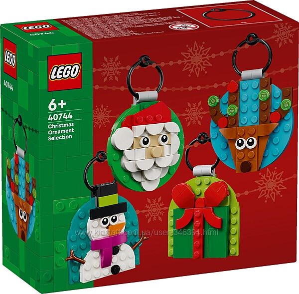 Конструктор Lego Iconic Набор рождественских украшений 40744