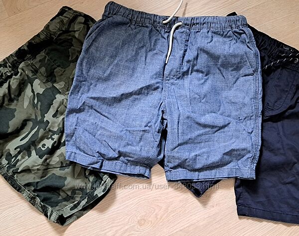 Шорти на 9-10 р. Next, H&M