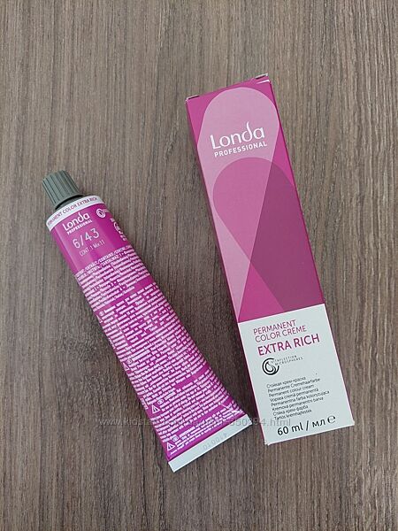Londa professional londacolor permanent 6/43, 7/75