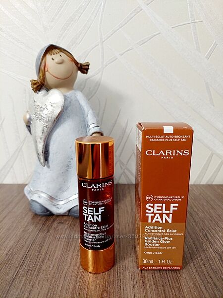 Концентрат- автозагар для тела clarins self tan radiance-plus golden, 30 мл