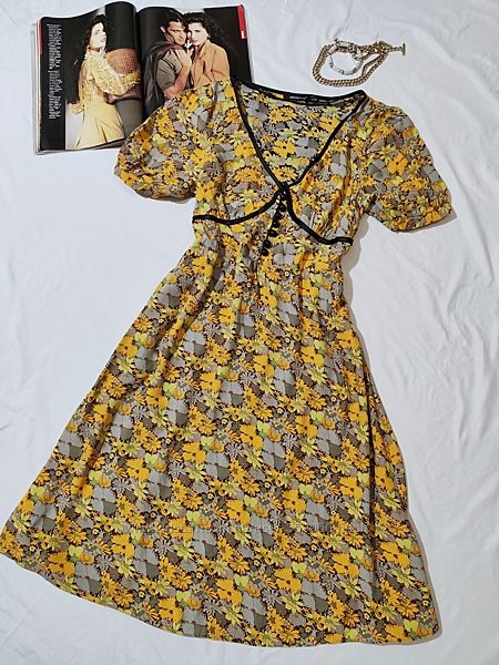 Чудесное вискозное платье в цветочный принт ATMOSPHERE UK 12 EUR 40