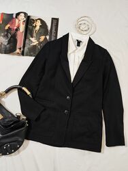 H&M пиджак черный однобортный EUR 38 
